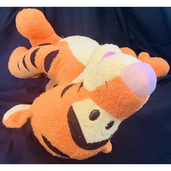 Disney Large Tigger Plush Stuffed Animal Orange Tiger Winnie the Pooh 21" - Picture 4 of 6